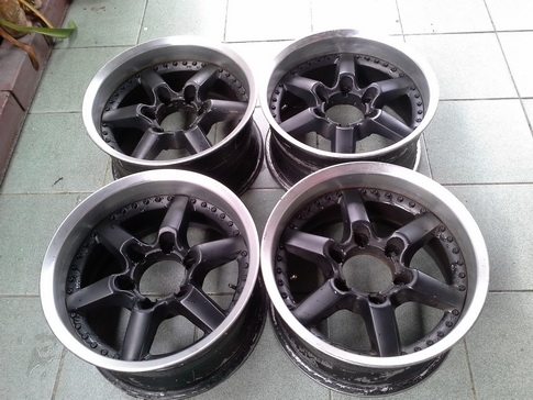 แบรดเลย์ VR 3ชิ้น Japanแท้ ขอบ16*9 ET-15 สภาพสวยๆ 1ชุด