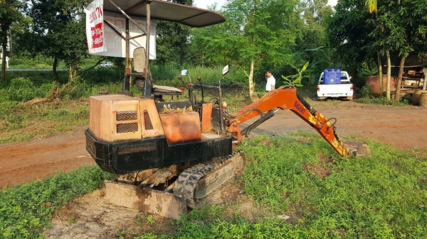ขายแบคโฮเล็ก NAGANO PC10 สภาพพร้อมใช้งาน เอกสารใบซื้อขาย