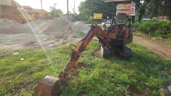 ขายแบคโฮเล็ก NAGANO PC10 สภาพพร้อมใช้งาน เอกสารใบซื้อขาย