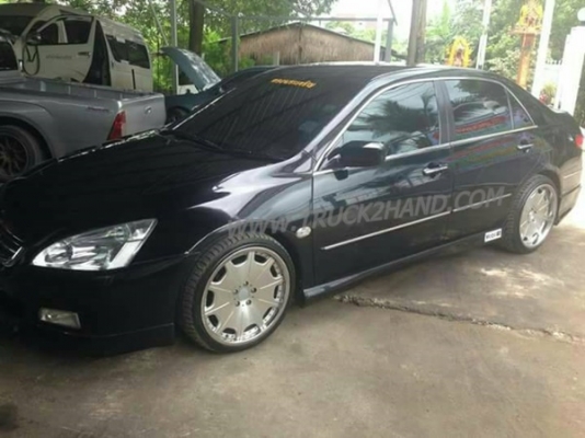 ขายฮอนด้า แอ็คครอดปี 2004 สีดำเกียร์ออโต้รถใช้มือเดียว