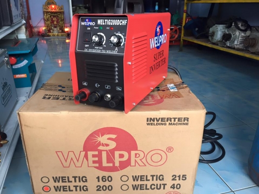 ขาย ตู้เชื่อมอาร์กอน WELPRO TIG 200 สภาพใหม่ครับ ขาย ตู้เชื่อมอาร์กอน WELPRO TIG 200 สภาพใหม่ครับ