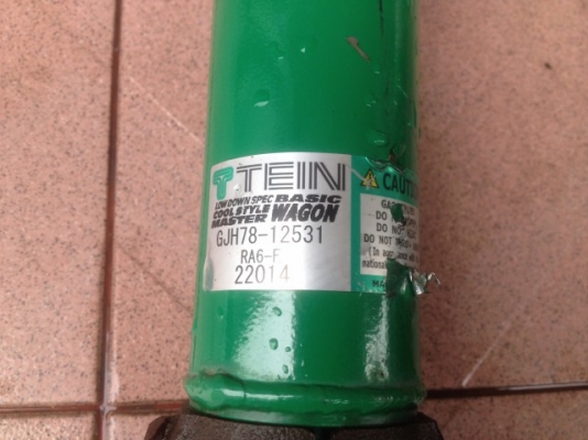 โช้คปรับเกลียว TEIN ใส่ ODYSSEY RA6 ของเก่าญี่ปุ่นเเท้สภาพสวยครบชุด