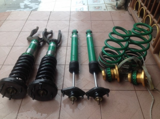 โช้คปรับเกลียว TEIN ใส่ ODYSSEY RA6 ของเก่าญี่ปุ่นเเท้สภาพสวยครบชุด