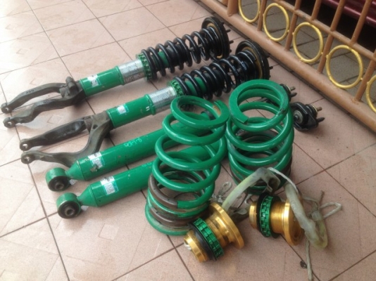 โช้คปรับเกลียว TEIN ใส่ ODYSSEY RA6 ของเก่าญี่ปุ่นเเท้สภาพสวยครบชุด