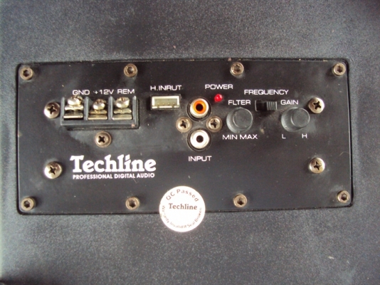 ขายลำโพงสองทาง Quart และตู้ซับ Techline