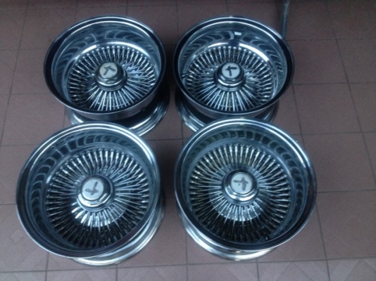 ล้อซี่ลวด อเมกา เเท้ขอบ13กว้าง7นิ้วอ๊อฟลึกสุดใจสภาพสวยมากครับชุดนี้