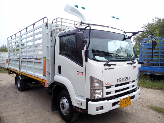 6 ล้อกลาง EURO.3*  ISUZU  FRR 210 แรงม้า *คอมมอนเรว* ยาว 5.60ม. รถสวยเดิม+สวยจริง *รถห้างแท้ * มีเล่มพร้อมโอน *