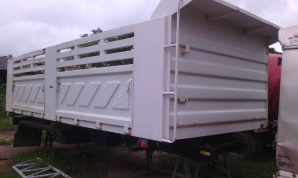 กระบะ 10 ล้อ กระบะสามมิตรแท้ ดัมพ์ สวย