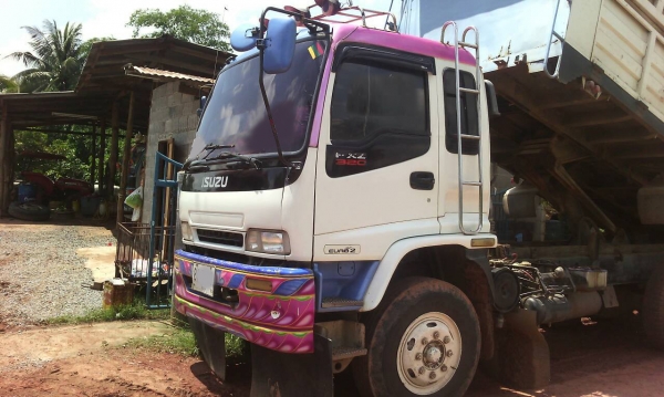 **1,550,000 บ.ต่อรอง /// 10ล้อ2เพลาดั้ม ISUZU DECA-270 ยูโรทู เครื่องดำ พร้อมใช้งาน **ขาย ISUZU DECA FZX-270 EURO-2 เครื่องดำ 10ล้อ2เพลาดั้มเหล็ก สภาพพร้อมใช้งาน ISUZU DECA FXZ23NZF2 4 6SD1-Turbo 270HP EURO-2 เครื่องดำ เฟืองช้า ปี48 เครื่องเดิม เกียร์เดิม