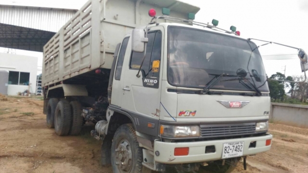 ขาย HINO 3M สองเพลาดั๊ม กระบะเหล็ก