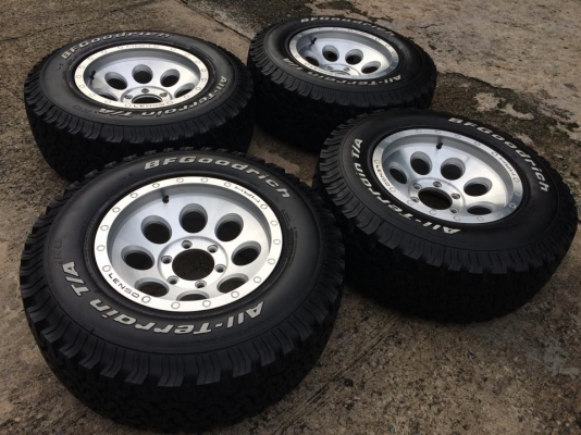 BF Goodrich All-Terrain 265 70 r16 +Wheel Lenso Max1 สวยมาก