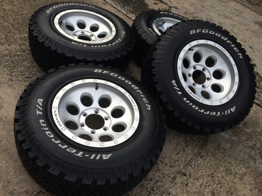 BF Goodrich All-Terrain 265 70 r16 +Wheel Lenso Max1 สวยมาก