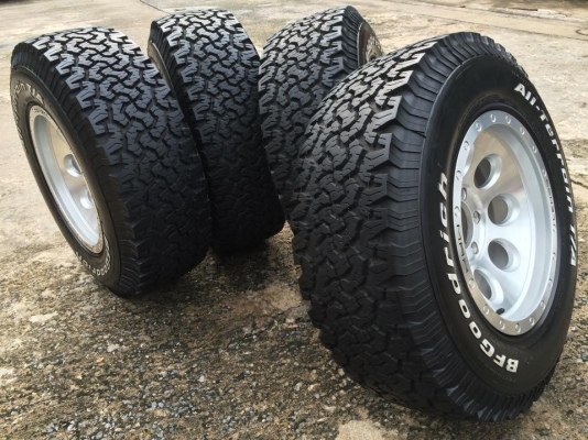 BF Goodrich All-Terrain 265 70 r16 +Wheel Lenso Max1 สวยมาก
