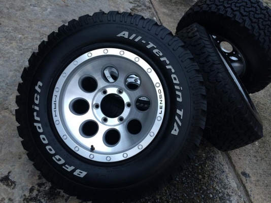 BF Goodrich All-Terrain 265 70 r16 +Wheel Lenso Max1 สวยมาก