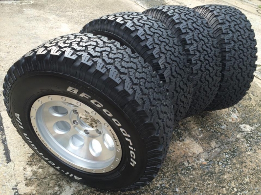 BF Goodrich All-Terrain 265 70 r16 +Wheel Lenso Max1 สวยมาก