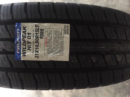 Falken Wildpeak H/T ขนาด 31 10.5 r15 ยางใหม่