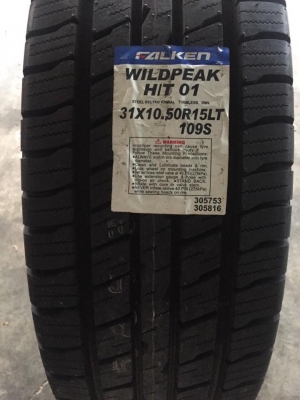 Falken Wildpeak H/T ขนาด 31 10.5 r15 ยางใหม่