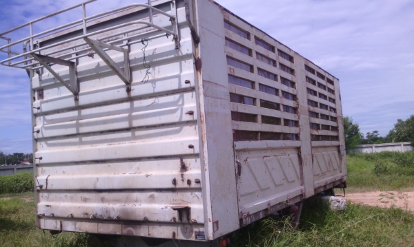 กระบะ 10 ล้อ สามมิตรลอนเฉียง ไม่ดัมพ์ ยาว 6 เมตร