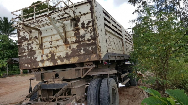 ขายหางพ่วงดัมพ์สามมิตร 2 เพลาปี 2551 ราคา 320000