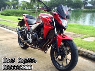 The Sun CB500F ปี13แต่งสวยสภาพนางฟ้าสีกริ้ป ยางใหม่ 135000บาทเท่านั้น