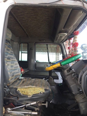 ขายรถสิบล้อ hino FM3M วางเครื่อง P11C 320 แรง คอกเกษตรดั้มมิเนียม