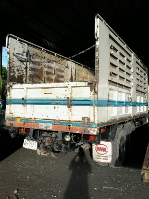 กระบะ 10 ล้อ สามมิตร ไม่ดัมพ์ ยาว 6.20 เมตร ปี 53