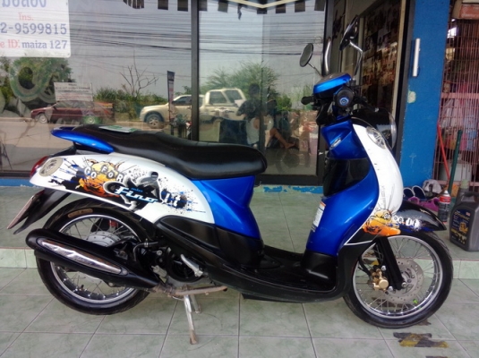 Fino รถปี54 สีดำน้ำเงินขาว เครื่องเดิมๆสวยๆ พร้อมเล่ม พร้อมใช้ ราคาถูกครับ Fino รถปี54 สีดำน้ำเงินขาว เครื่องเดิมๆสวยๆ พร้อมเล่ม พร้อมใช้ ราคาถูกครับ