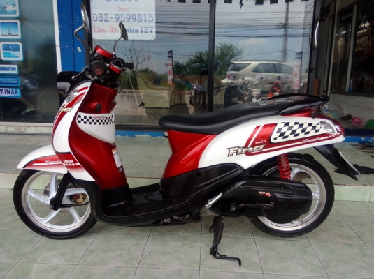 Yamaha Fino ลาย Sports (ล้อแม็กซ์) สวยๆ เครื่องดี เล่มเอกสาร ครบครับ