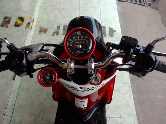 Yamaha Fino ลาย Sports (ล้อแม็กซ์) สวยๆ เครื่องดี เล่มเอกสาร ครบครับ