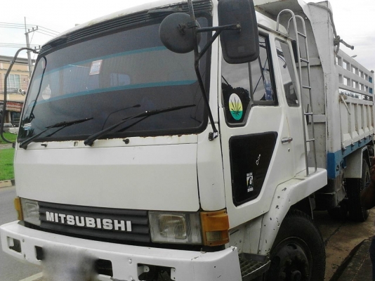 รถมิตซู 6 ล้อดั้ม FK - 455F / 165 แรงม้า.   สนใจติดต่อ  081 - 6079515