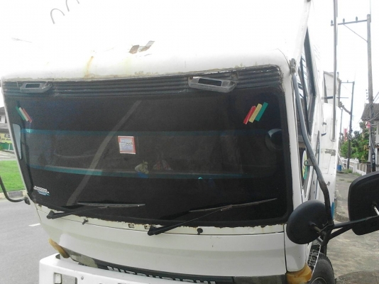 รถมิตซู 6 ล้อดั้ม FK - 455F / 165 แรงม้า.   สนใจติดต่อ  081 - 6079515