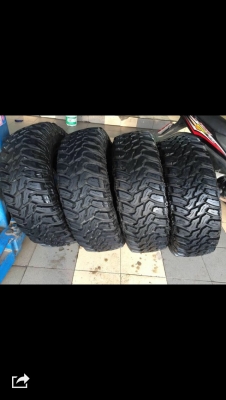 ขายยางcooper stt 265/75/16ปี14ดอกเต็มๆใช้น้อย