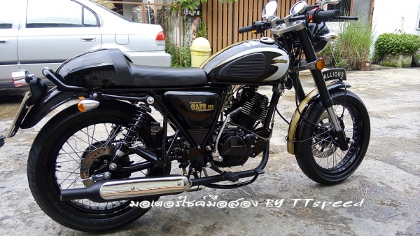 รถบ้าน Centaur 150 cafe สภาพป้ายแดง จดปี 57