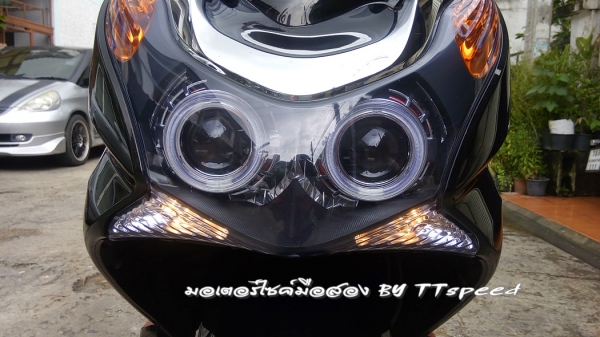 ขาย PCX 150 แต่งไฟ Projector รถบ้านจดปี 55 ขาย PCX 150 แต่งไฟ Projector รถบ้านจดปี 55