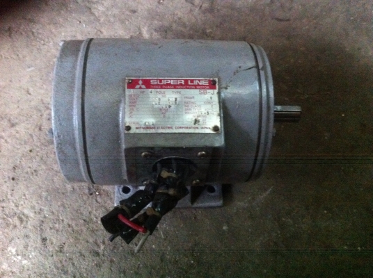sell---มอเตอร์ Hitachi/Mitsubishi 1hp 3เฟส