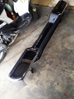 กันชนหลัง Navara แท้ใหม่ แกะกล่อง