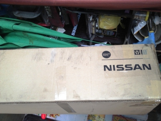 กันชนหลัง Navara แท้ใหม่ แกะกล่อง