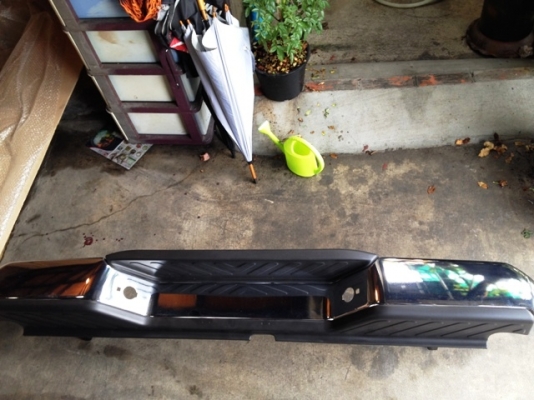 กันชนหลัง Navara แท้ใหม่ แกะกล่อง