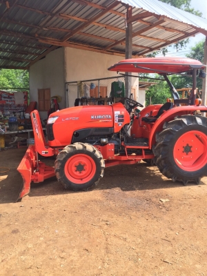 ขายคูโบต้าL4708 พร้อมดันหน้าสภาพเดิมๆรถใช้งานน้อยคับ ติดต่อ 088-4267077แอ๊ป