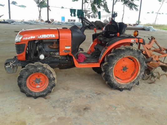 คูโบต้าB2420พร้อมเล่มทะเบียนครับอุปกรณ์มีครบทุกอย่างแต่ยังไม่ใด้ใส่ครับ
