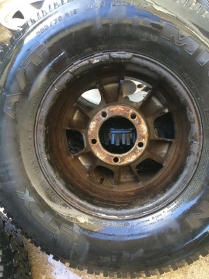 รายละเอียด ขายล้อenkei japan ขอบ15x7 et -15 5/139.7 พร้อมยาง265/70/15 ราคา8000บาท ดูของพระราม2 089 0211090 Id champ_rama2