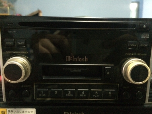 ชุด Mcintosh เครื่องเล่น PF-2142I CD-RW TAPE และ POWER AMP EF-1080I มือ2 ญี่ปุ่น