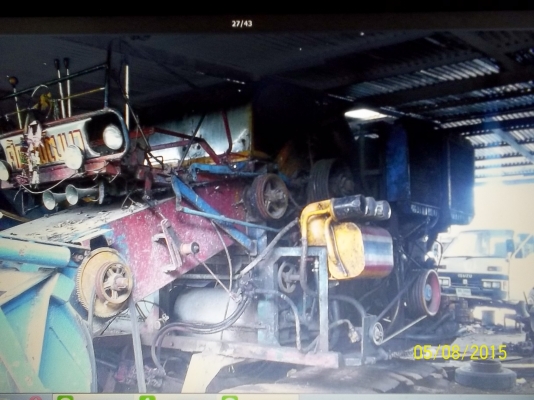 ขายรถเกี่ยว ศักดิ์พัฒนา เครื่อง นีสสัน UD ปั้มอีตั้น