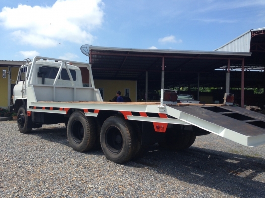 เทเลอร์ขึ้นแบคโฮ สวยๆพร้อมใช้