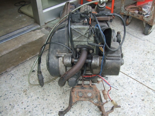 เครื่องรถป๊อป YAMAHA