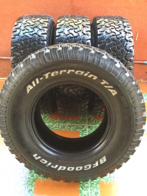 ยาง bf all 265/75/16 ปี 13 ติดหนวด