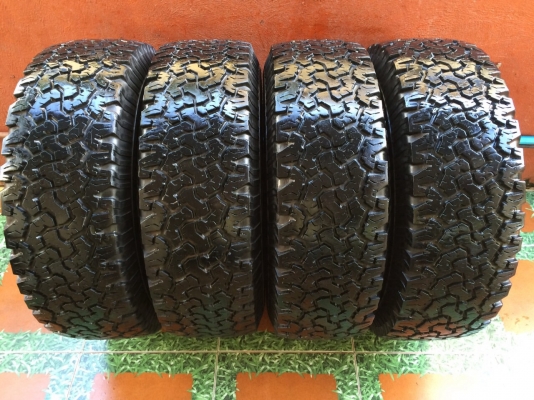 ยาง bf all 265/75/16 ปี 13 ติดหนวด