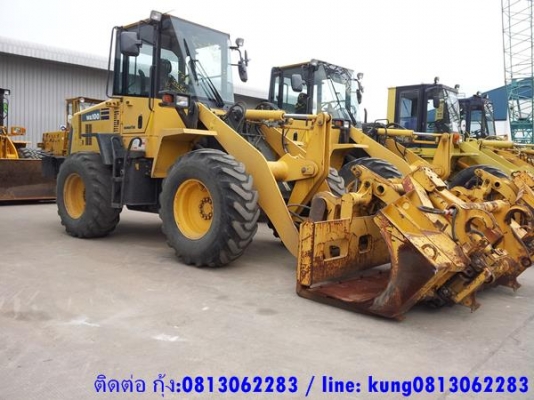 รถตัก โคมัตสุ WA100-5 Komatsu wheel loader นำเข้าจากญีปุ่น โทร. กุ้ง:0813062283