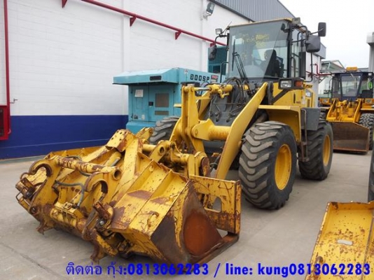 รถตัก โคมัตสุ WA100-5 Komatsu wheel loader นำเข้าจากญีปุ่น โทร. กุ้ง:0813062283