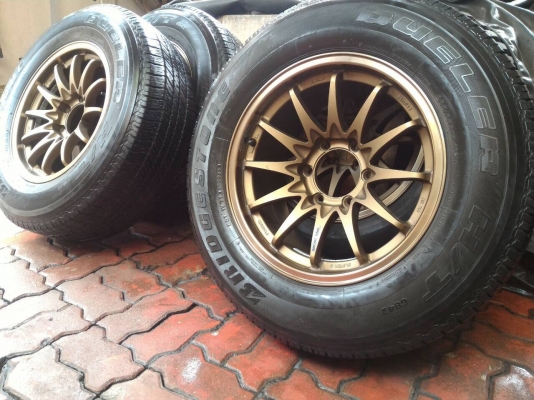 ขายล้อ CE 28 พร้อมยาง BS 265 x 65 x 17 ขายล้อ CE 28 พร้อมยาง BS 265 x 65 x 17